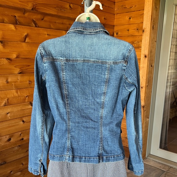 Small Denim Jean Blazer Jacket - Picture 3 of 6